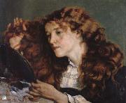 Gustave Courbet The Beautiful Irish Girl oil painting artist